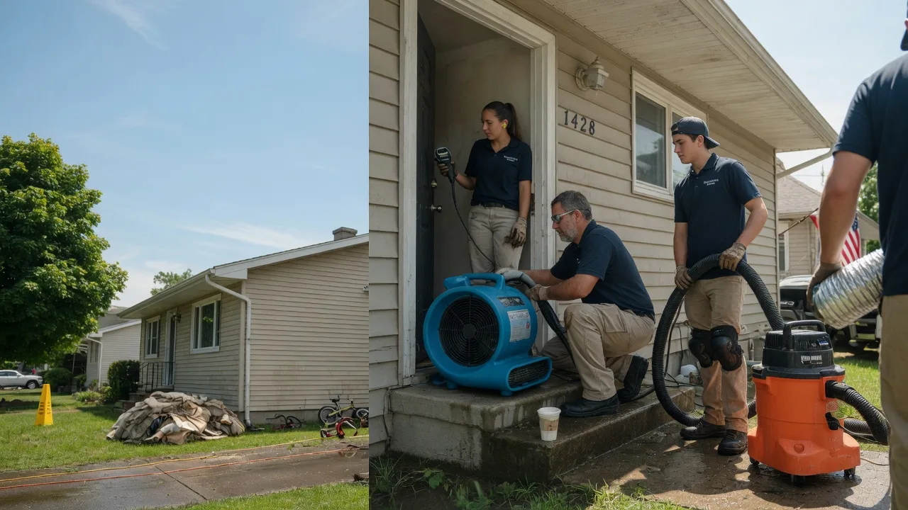 Water Damage Restoration in Carrollton, OH near me